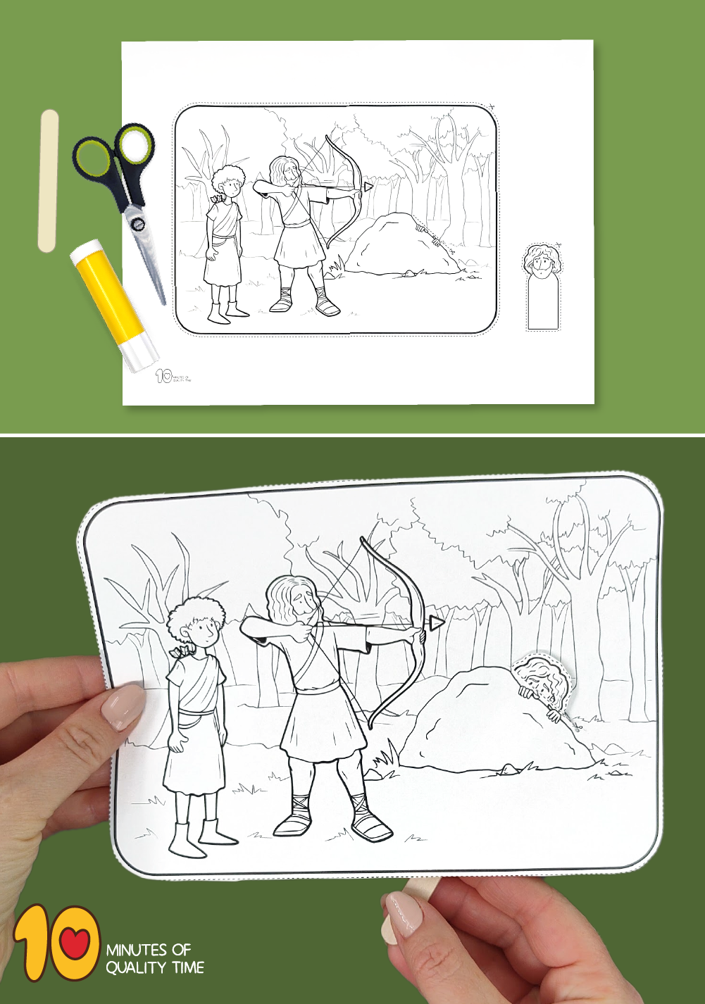 david and jonathan printables