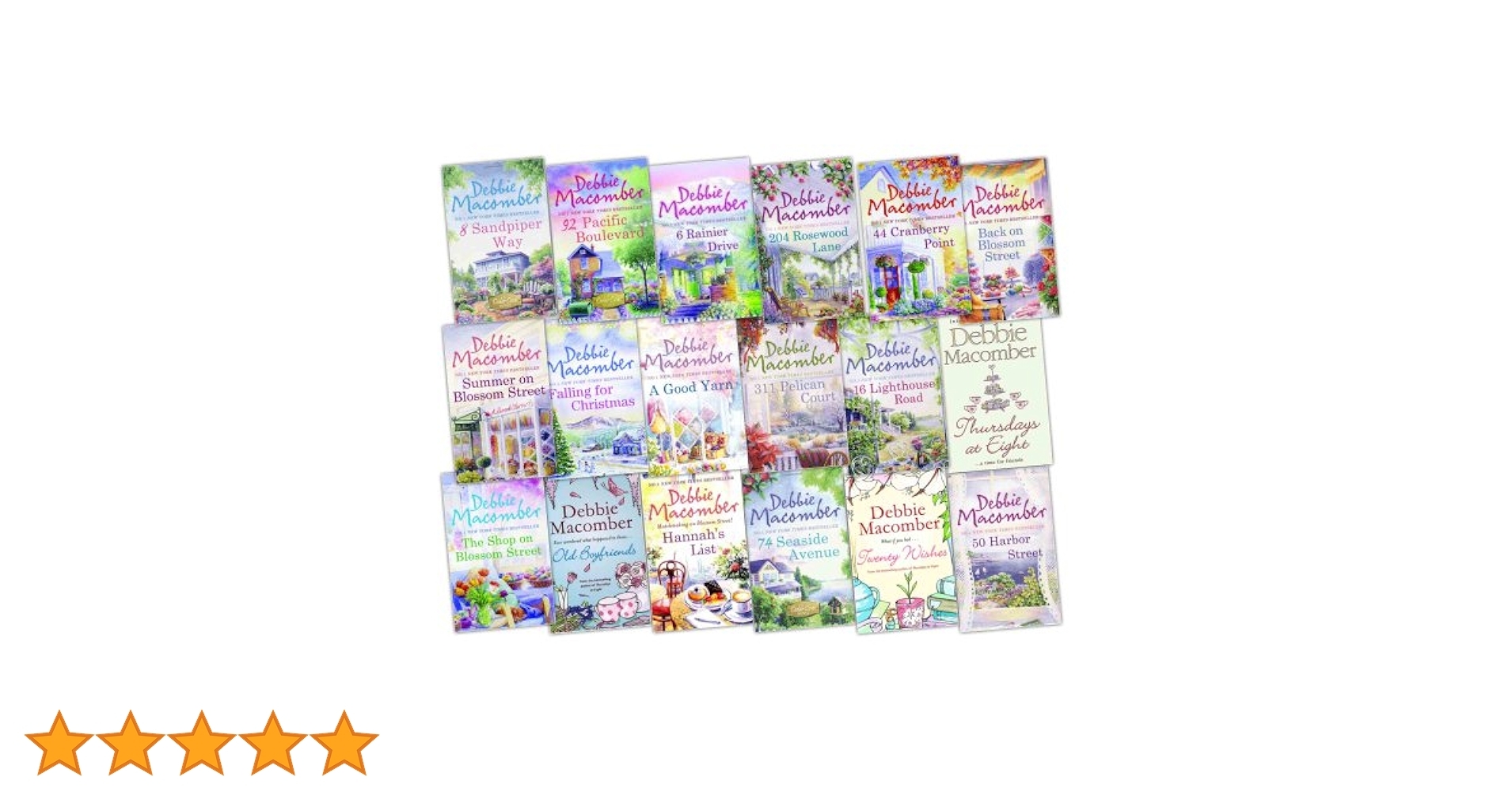 Debbie Macomber A Cedar Cove Story 18 Books Collection Pack Set Debbie Macomber 0884411934983 Amazon Books