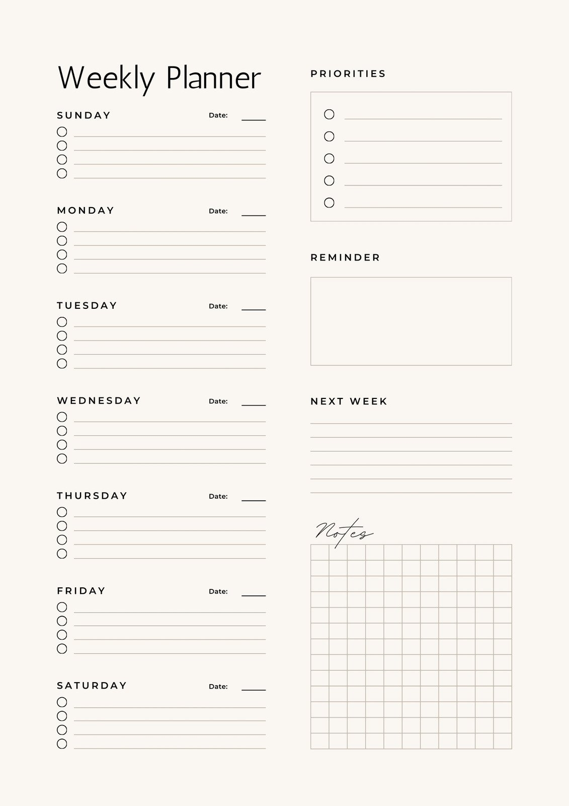 how to create your own planner printables