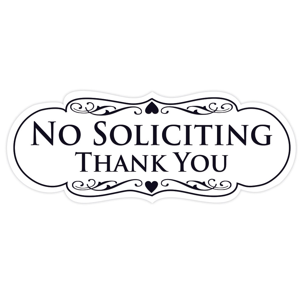 Designer NO SOLICITING Thank You Sign All Quality Worksheets Library