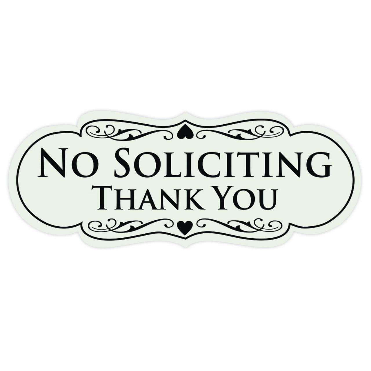 no soliciting signs printable