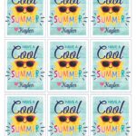 Digital Have A Cool Summer Tags Summer Favor Tags For School 