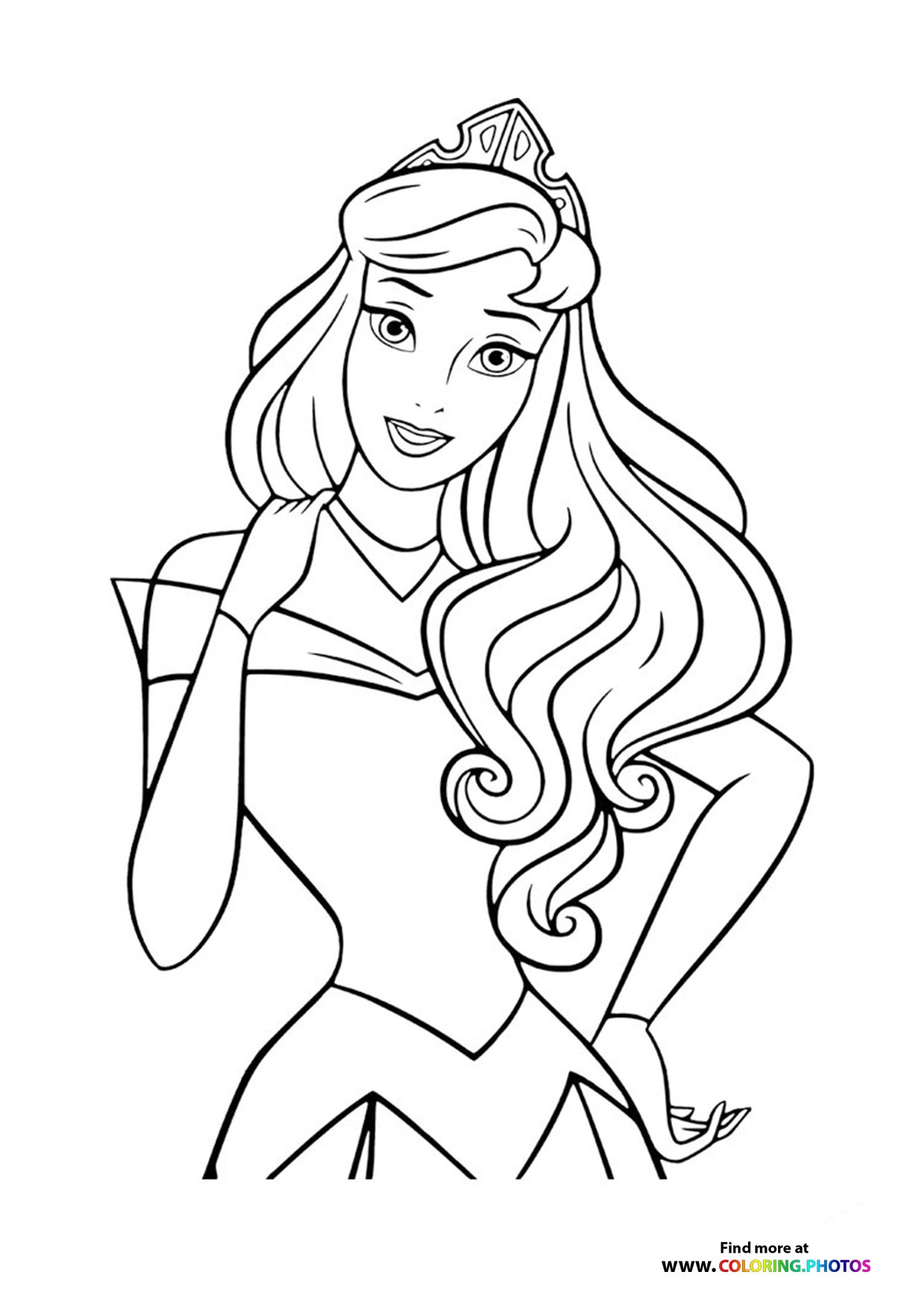 princess coloring pages printable