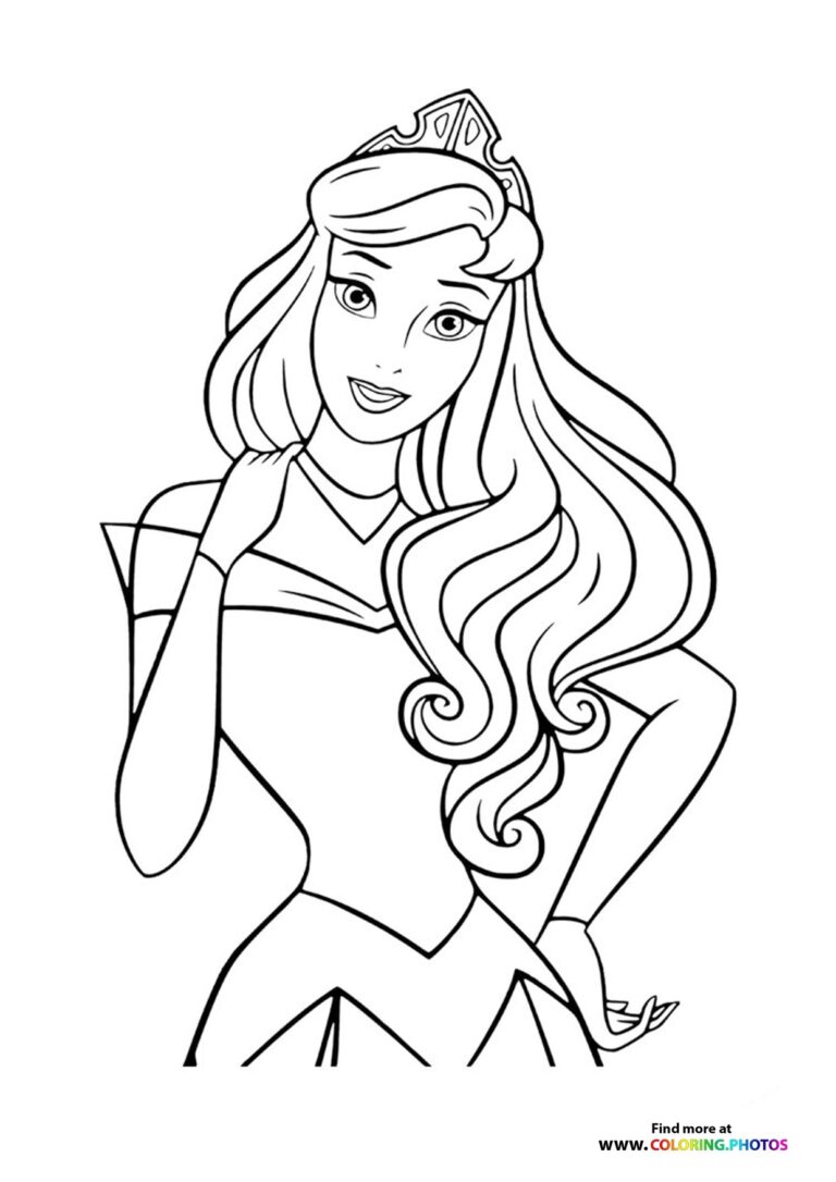 Disney Princesses Coloring Pages For Kids 100 Free Print Or Download