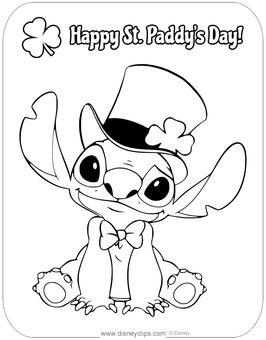 printable st patrick s day coloring pages