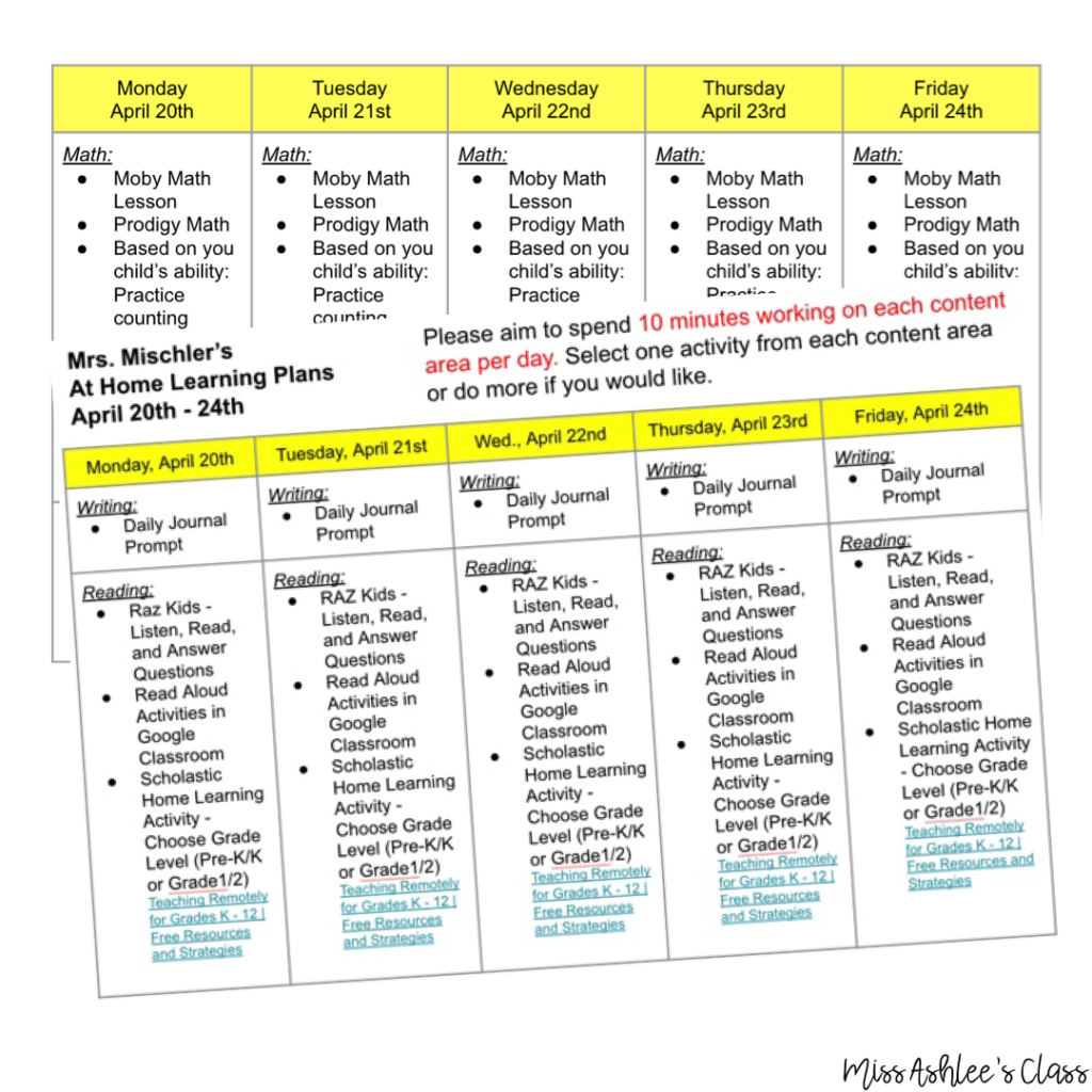 Distance Learning Lesson Plans For Special Ed Miss Ashlee s Class Distance Learning Lesson Plans For Special Ed Miss Ashlee s Class