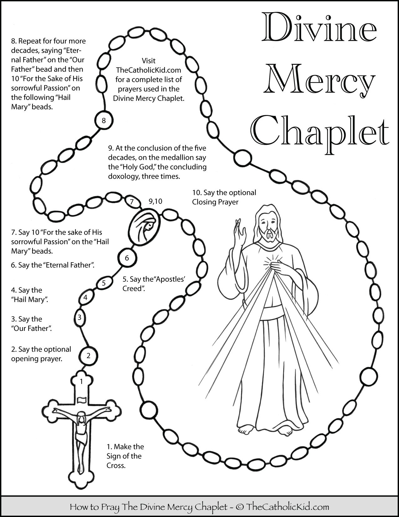 Divine Mercy Chaplet Download Pack
