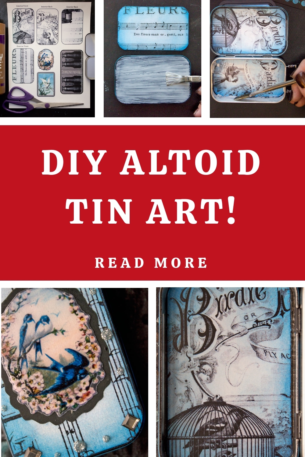 DIY Altoid Tin Art The Graphics Fairy