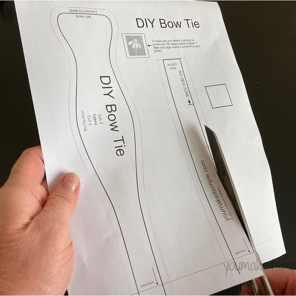 DIY Bow Tie Streamlined Sewing Method You Make It Simple