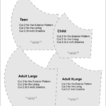 DIY Face Mask Templates Adult Teen Child KidsCanHaveFun Blog 