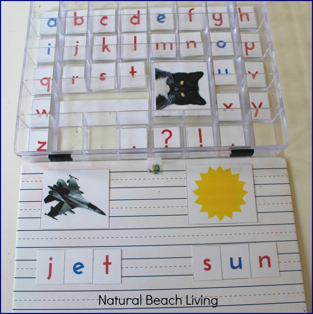 DIY Montessori Movable Alphabet Free Printables Natural Beach Living