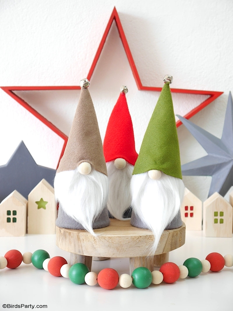 DIY No Sew Christmas Gnomes With FREE Templates Party Ideas Party Printables Blog DIY No Sew Christmas Gnomes With FREE Templates Party Ideas Party Printables Blog