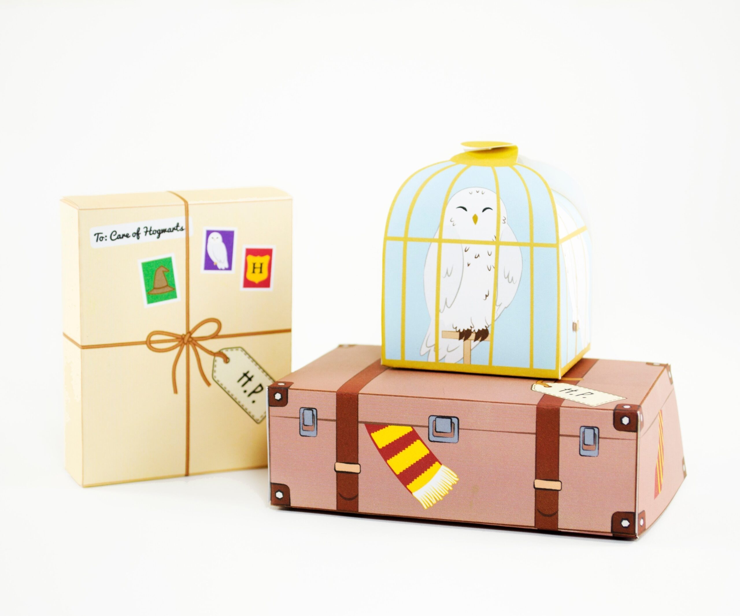 Diy Printable Harry Potter Inspired Favor Boxes How To Make A 