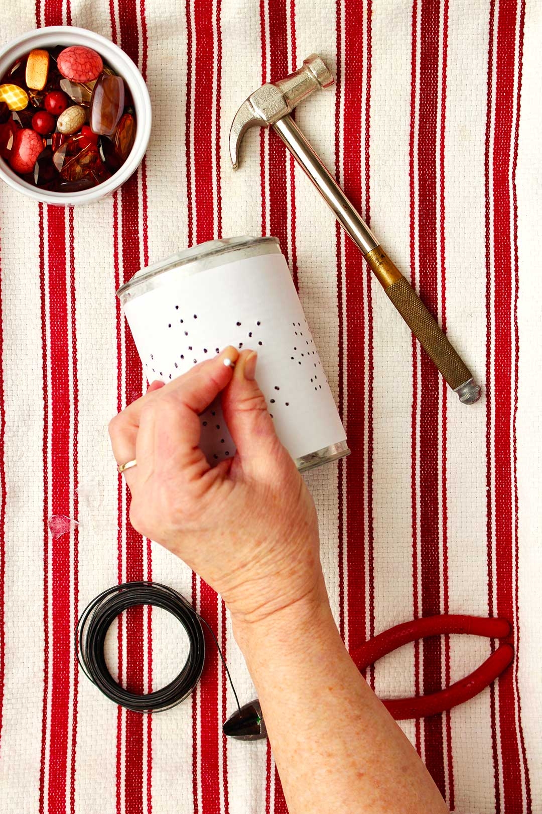 DIY Punched Tin Can Lanterns Welcome To Nana s
