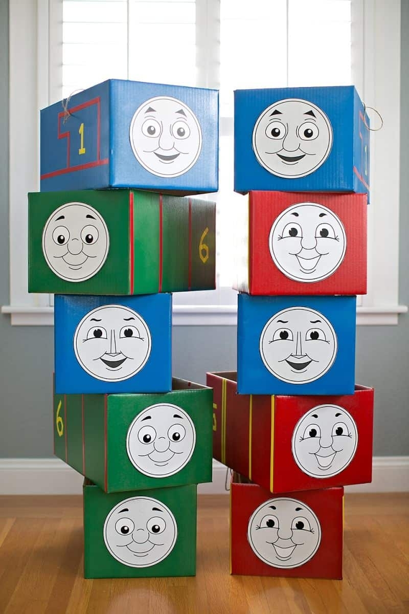 DIY THOMAS TRAIN COSTUMES 5 PRINTABLE FACES