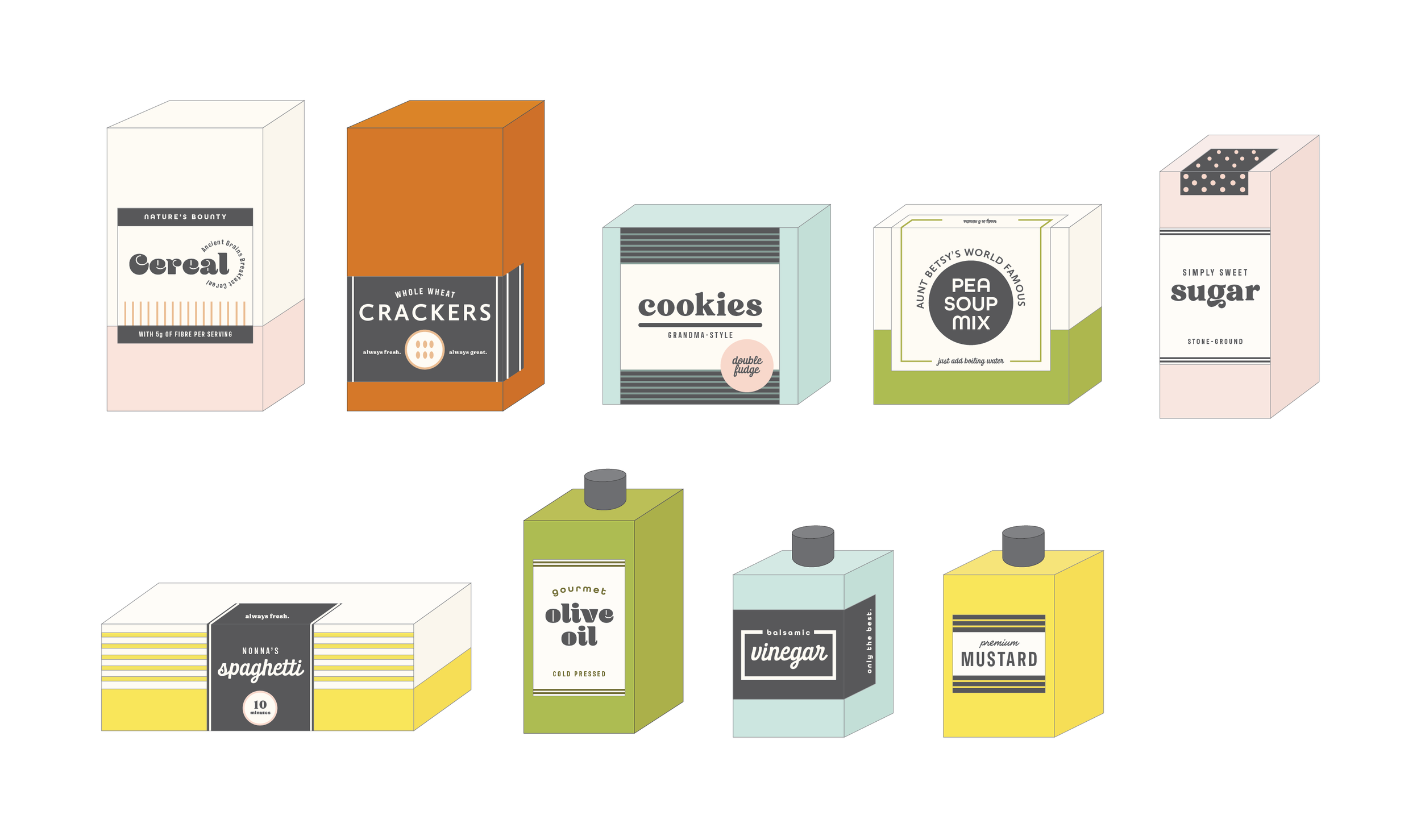 DIY Wooden Pantry Play Food With Printable Labels Little Reesor House