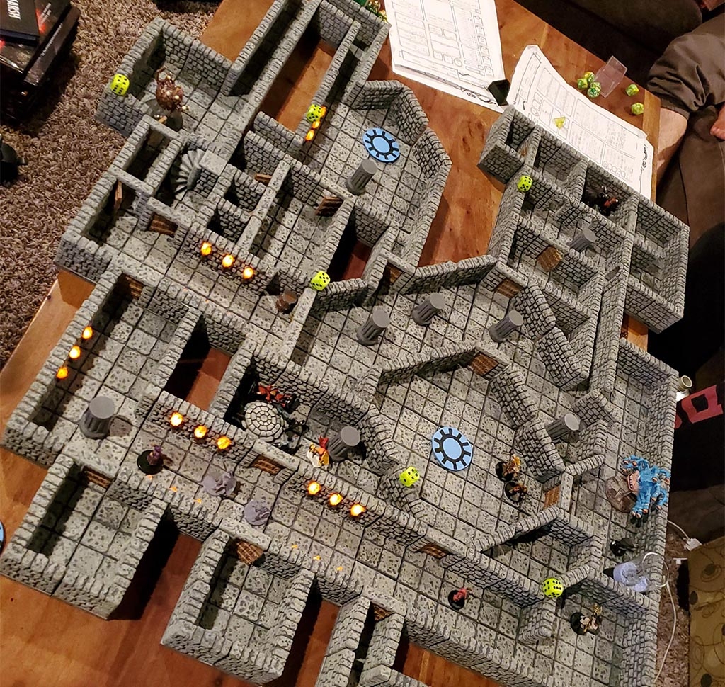 DnD Props To 3D Print Tiles Scenery Terrain Accessories