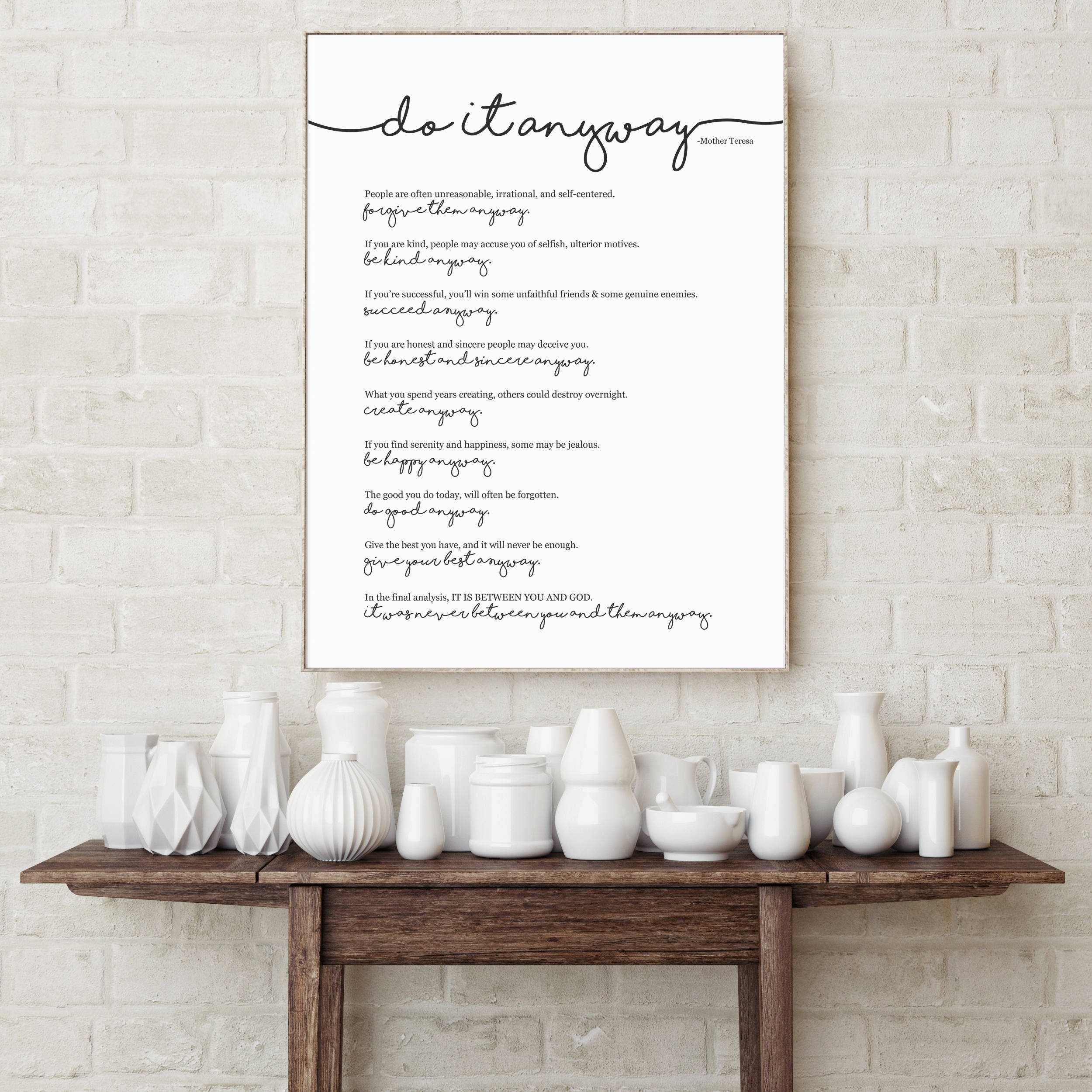 mother teresa do it anyway free printable