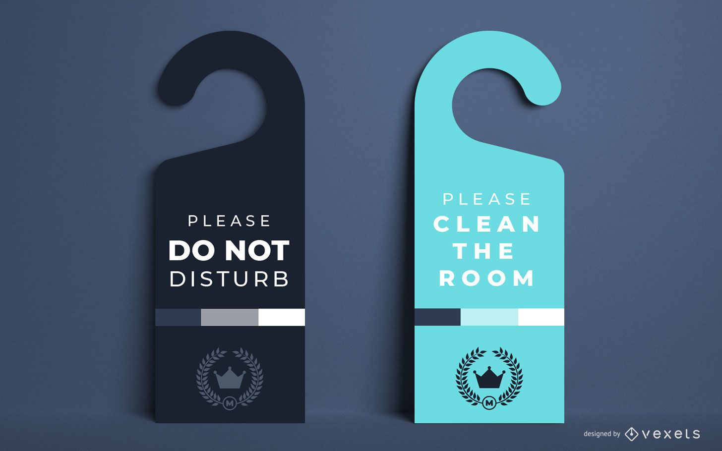 Do Not Disturb Door Hanger Template Vector Download