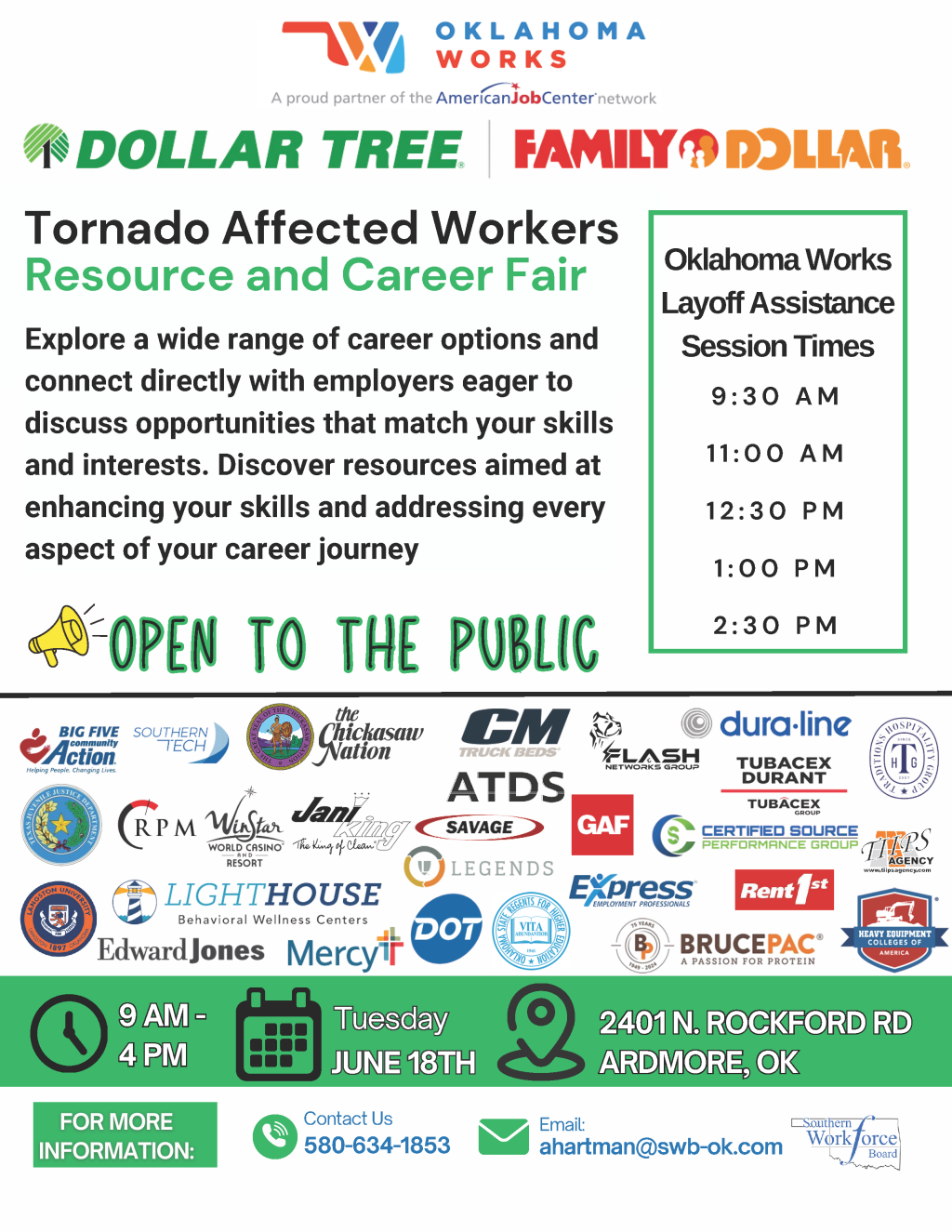 Dollar Tree Distribution Center Rapid Response Event Ardmore