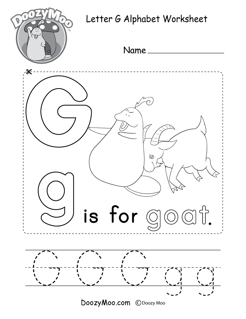 Doozy Moo s Alphabet Song Free Printable Worksheets