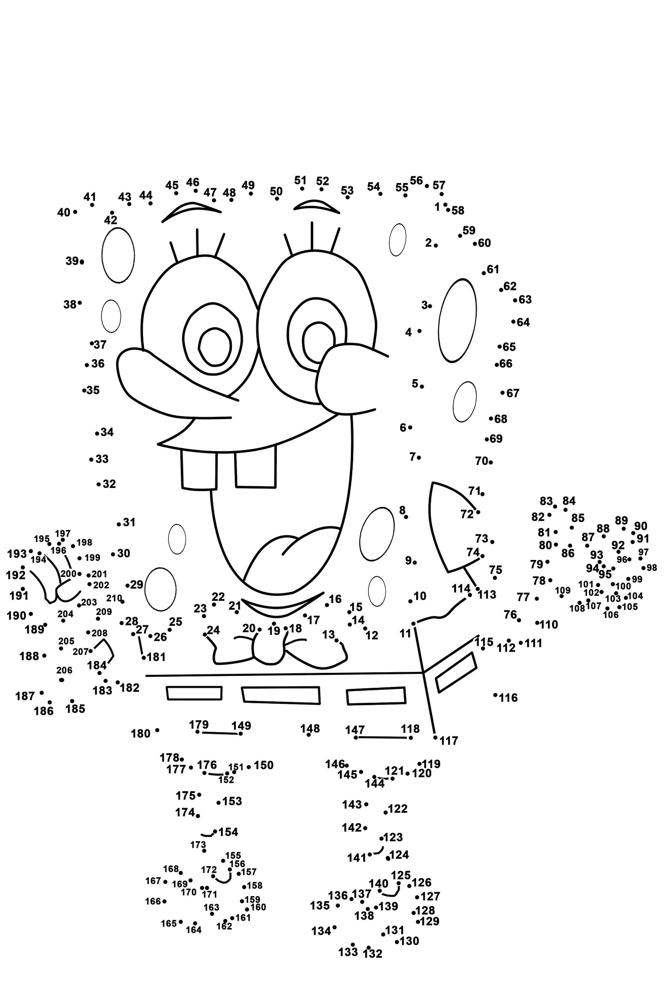 hard dot to dot printables free