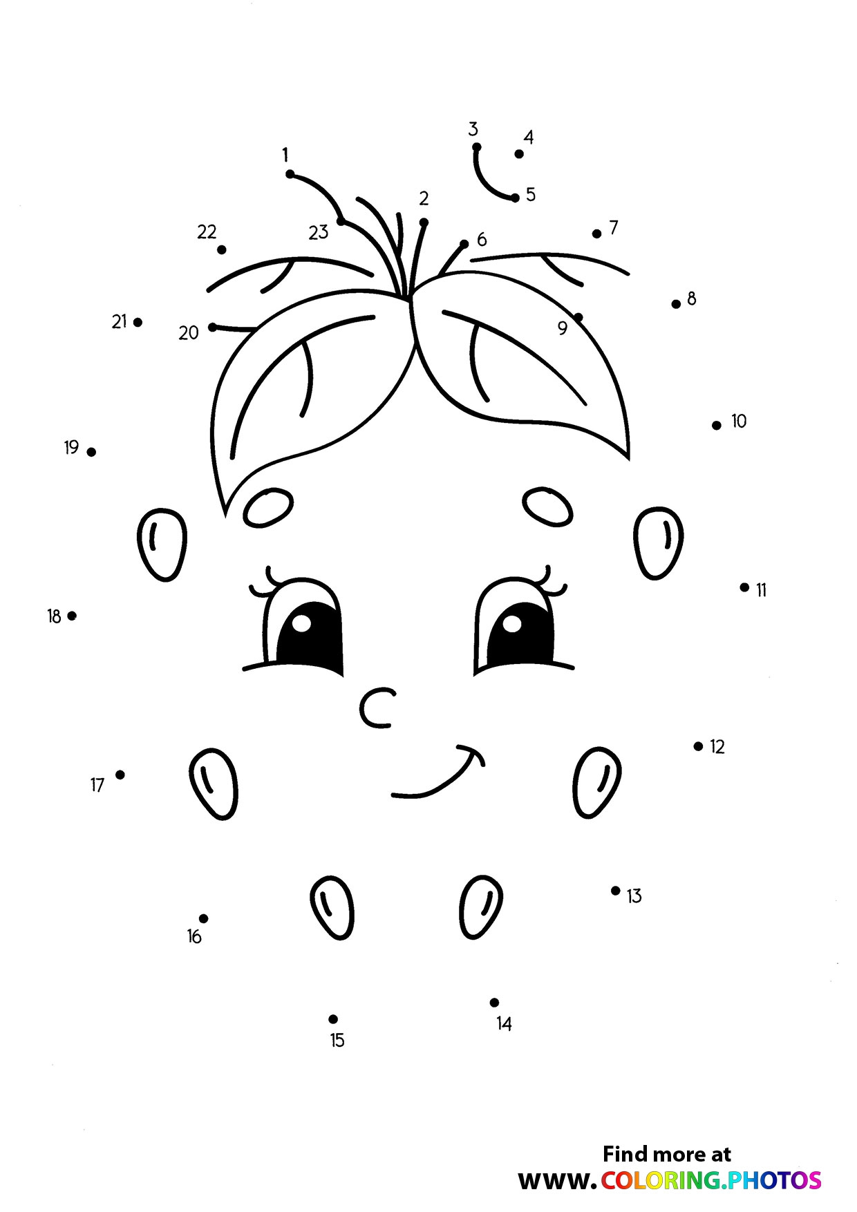 Dot To Dots Worksheets For Kids Free Print Connect And Color Dot To Dots Worksheets For Kids Free Print Connect And Color