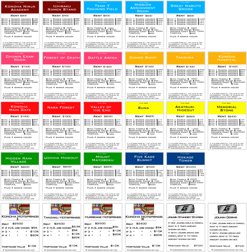 Download HD Download Original Monopoly Property Cards Clipart Monopoly Monopoly Property Cards Transparent PNG Image NicePNG
