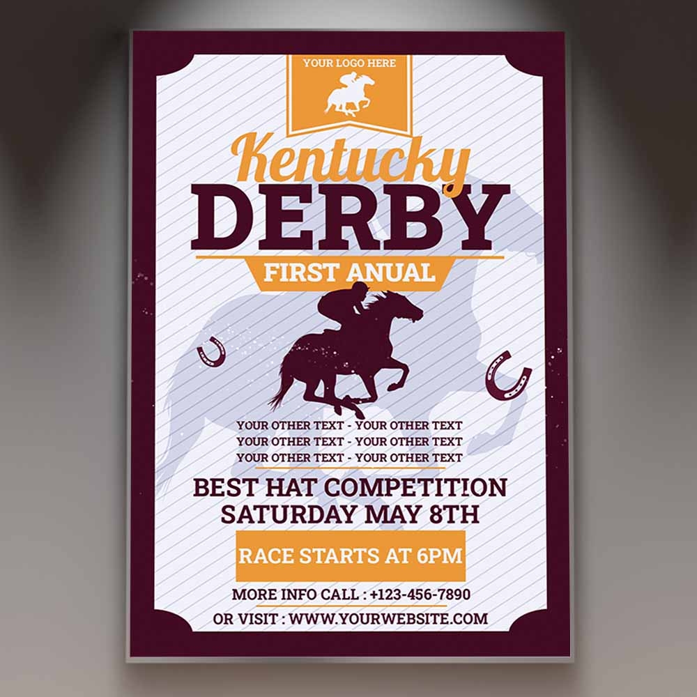 kentucky derby horses 2019 printable