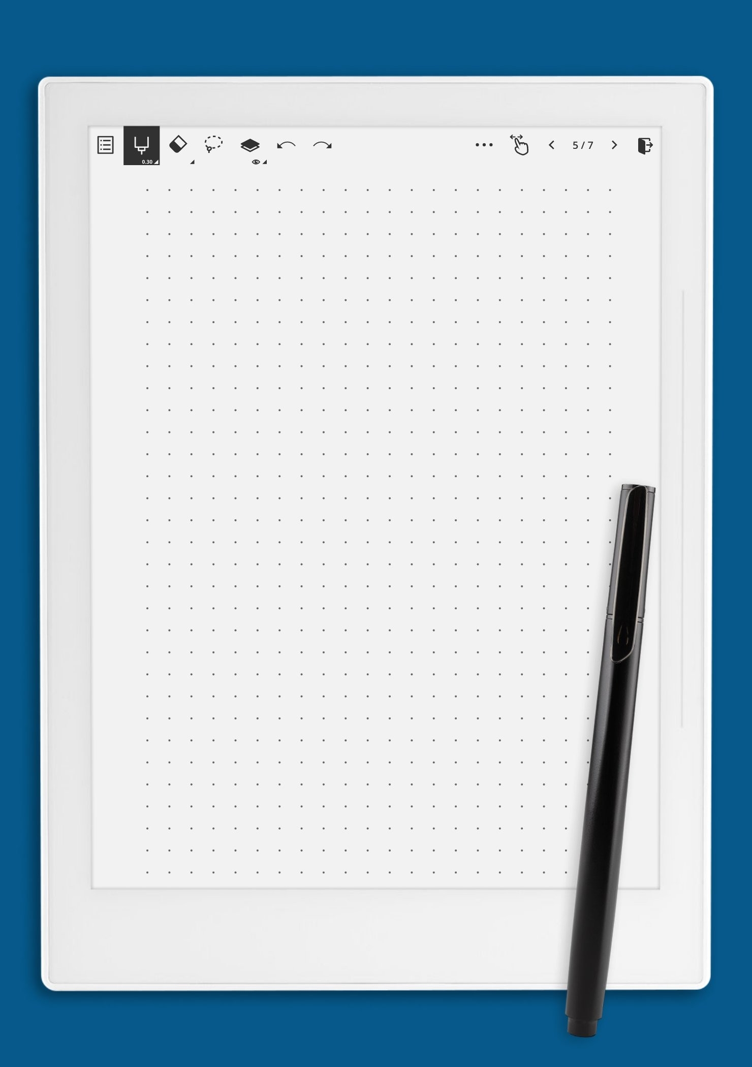 printable dot grid paper