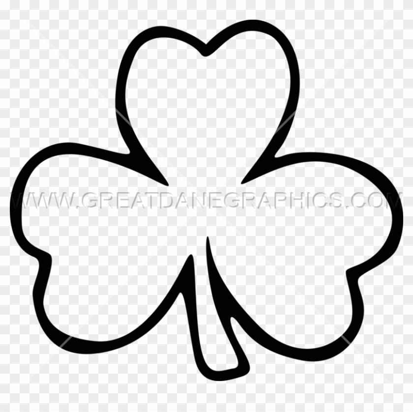free printable shamrock pattern