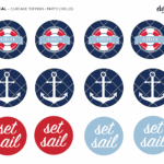 Download These Free Nautical Birthday And Baby Shower Printables Catch My Party