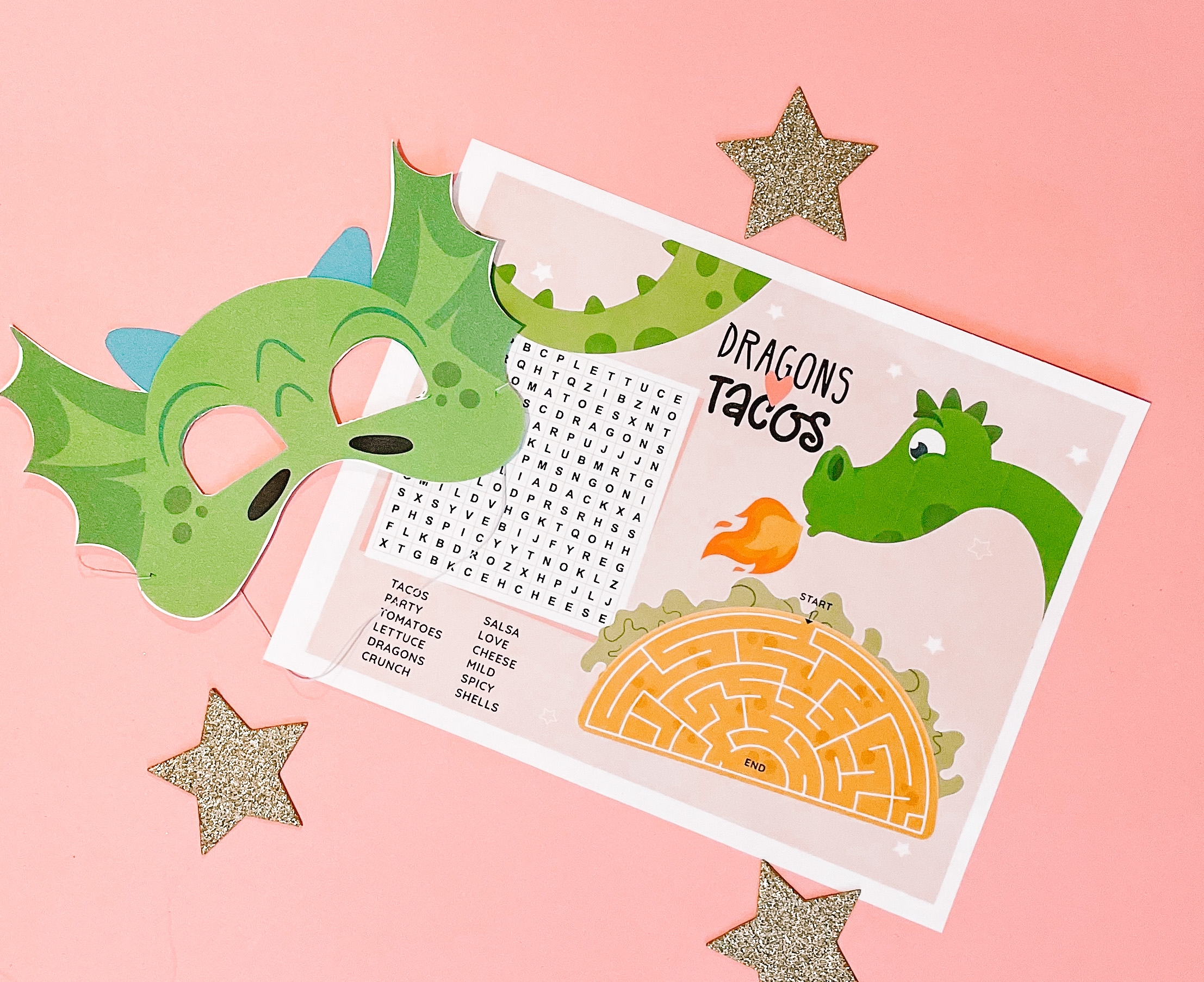 Dragons Love Tacos Happy Day Printables