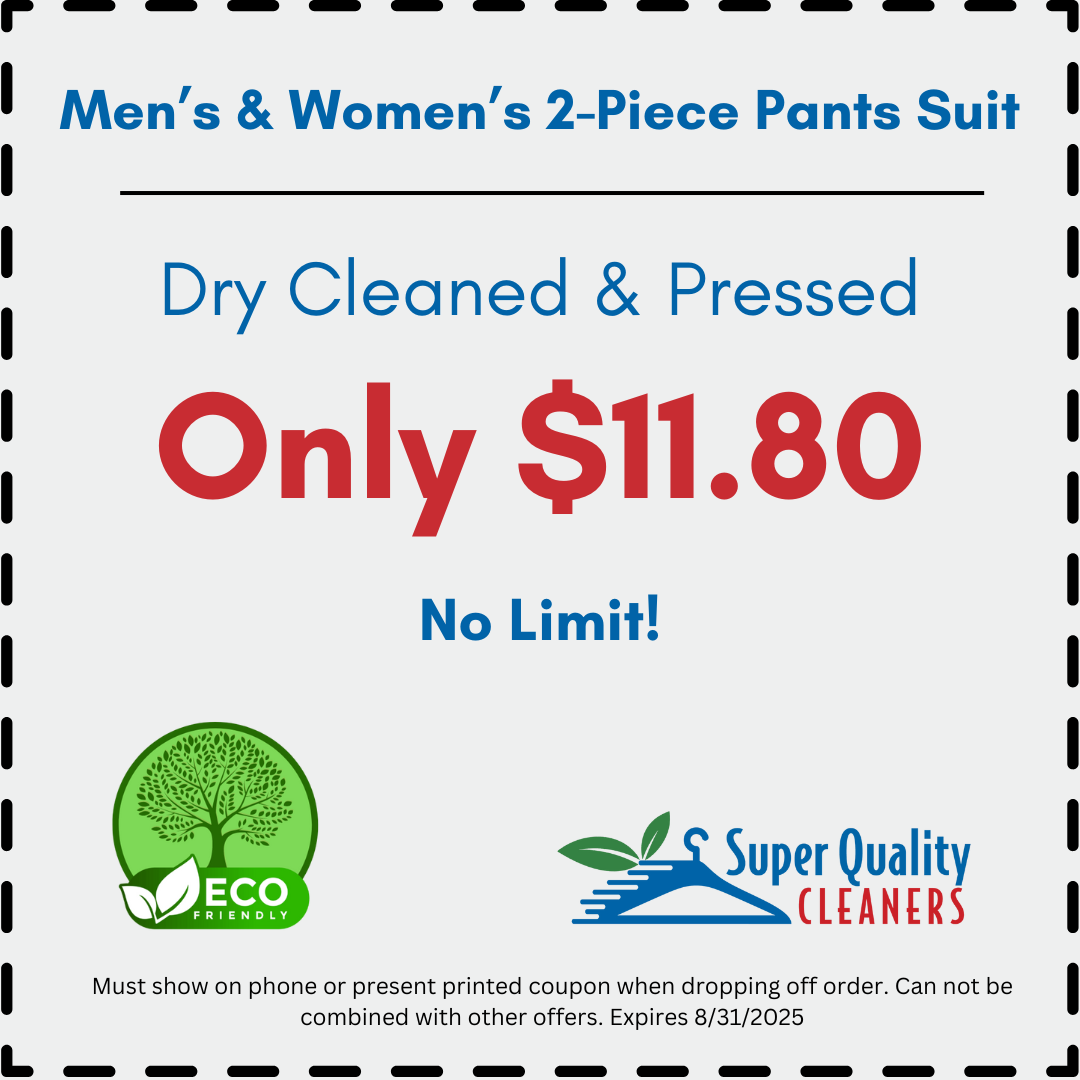 Dry Cleaning Coupons Save On Premium Dry Cleaning Super Quality Cleaners