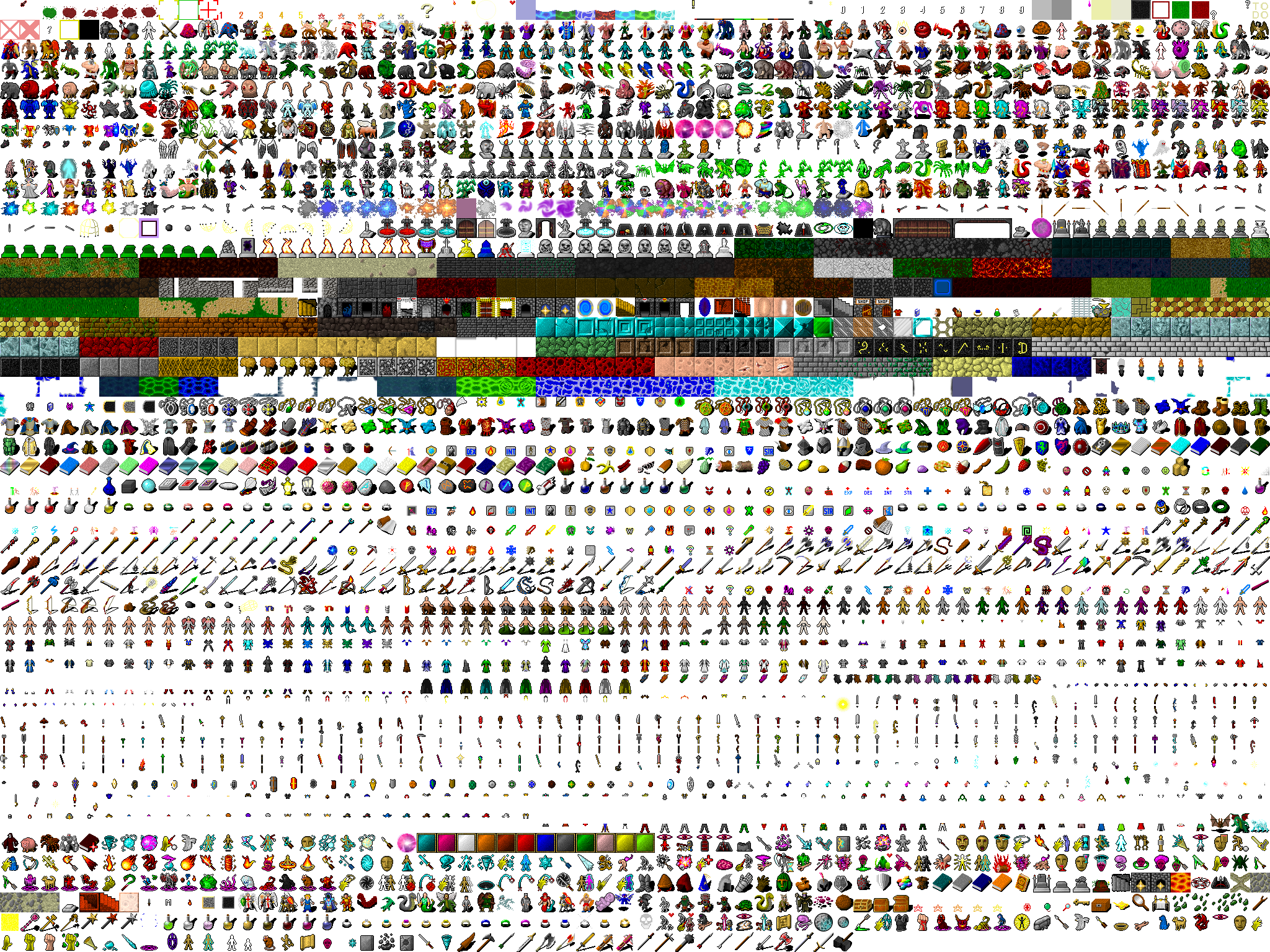 Dungeon Crawl 32x32 Tiles OpenGameArt