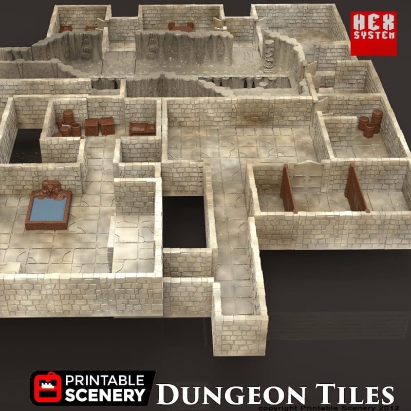 Dungeon Tiles Base Set