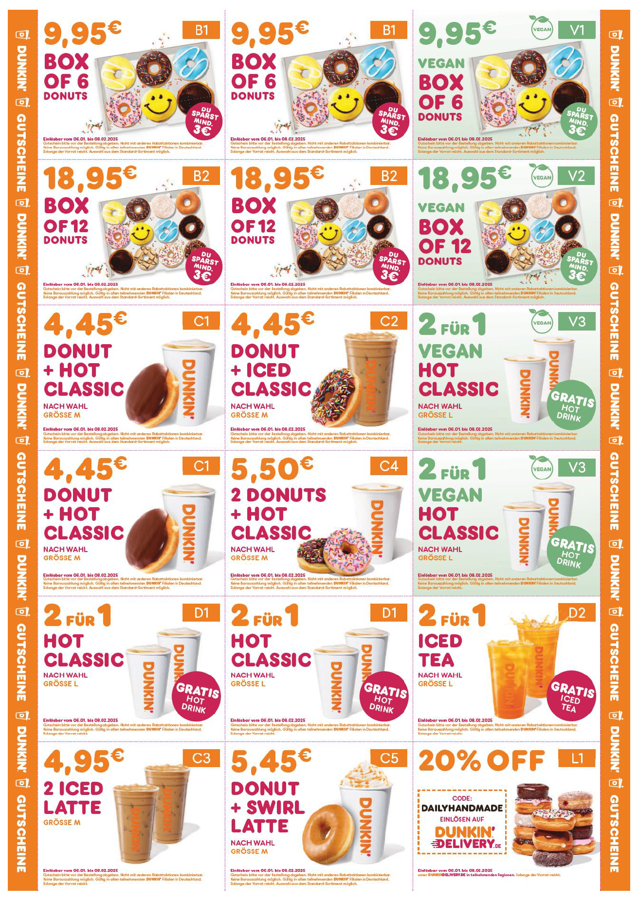 Dunkin Donuts Gutscheine U0026 Coupons 2025