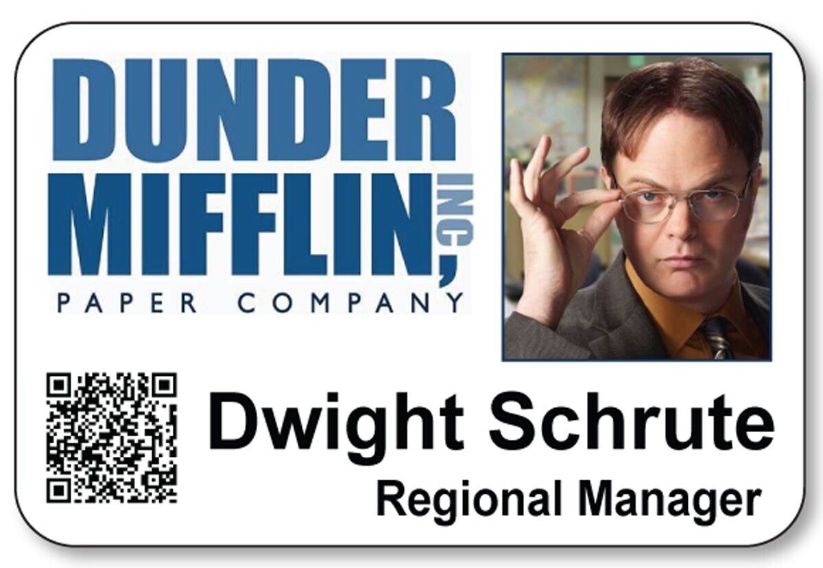Dwight Schrute Business Hotsell Card