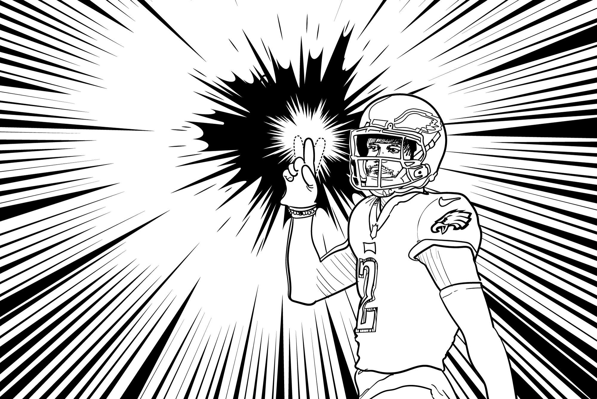 free printable philadelphia eagles coloring pages