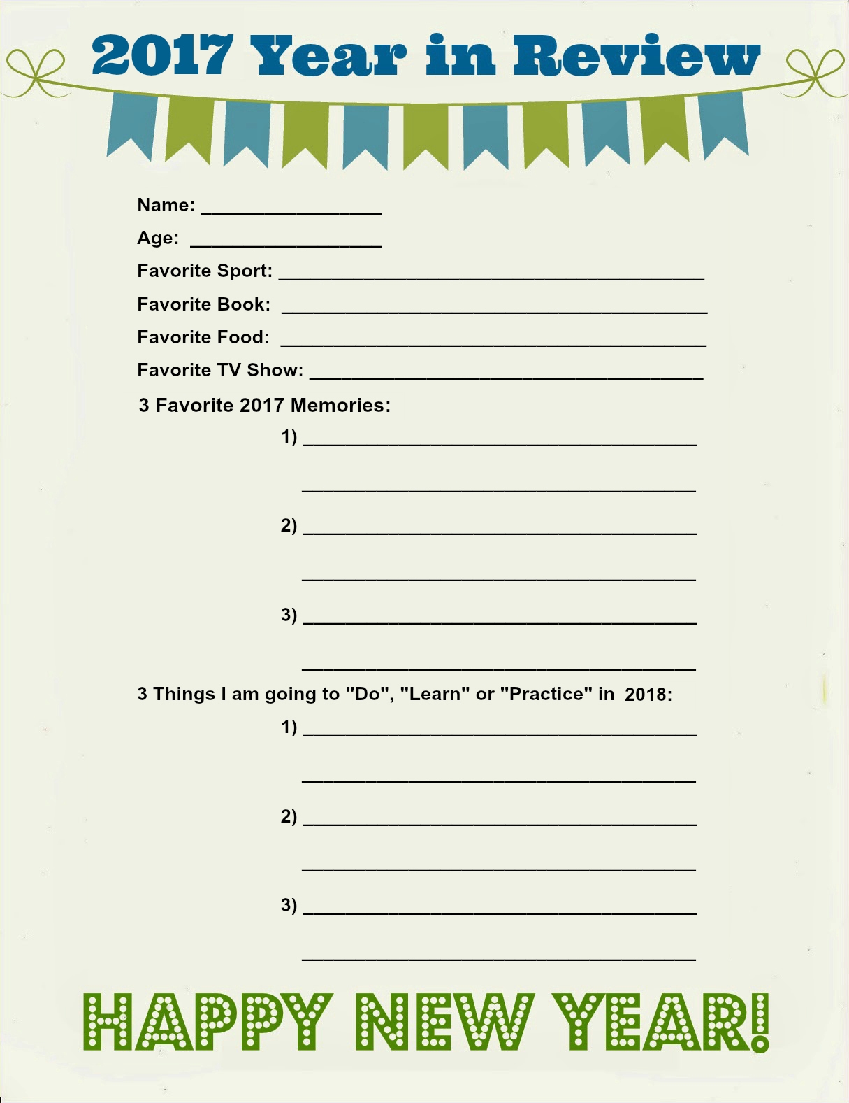 East Coast Mommy 2017 Year In Review Questionnaire