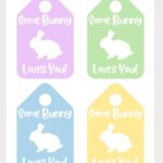 Easter Basket Gift Tags 