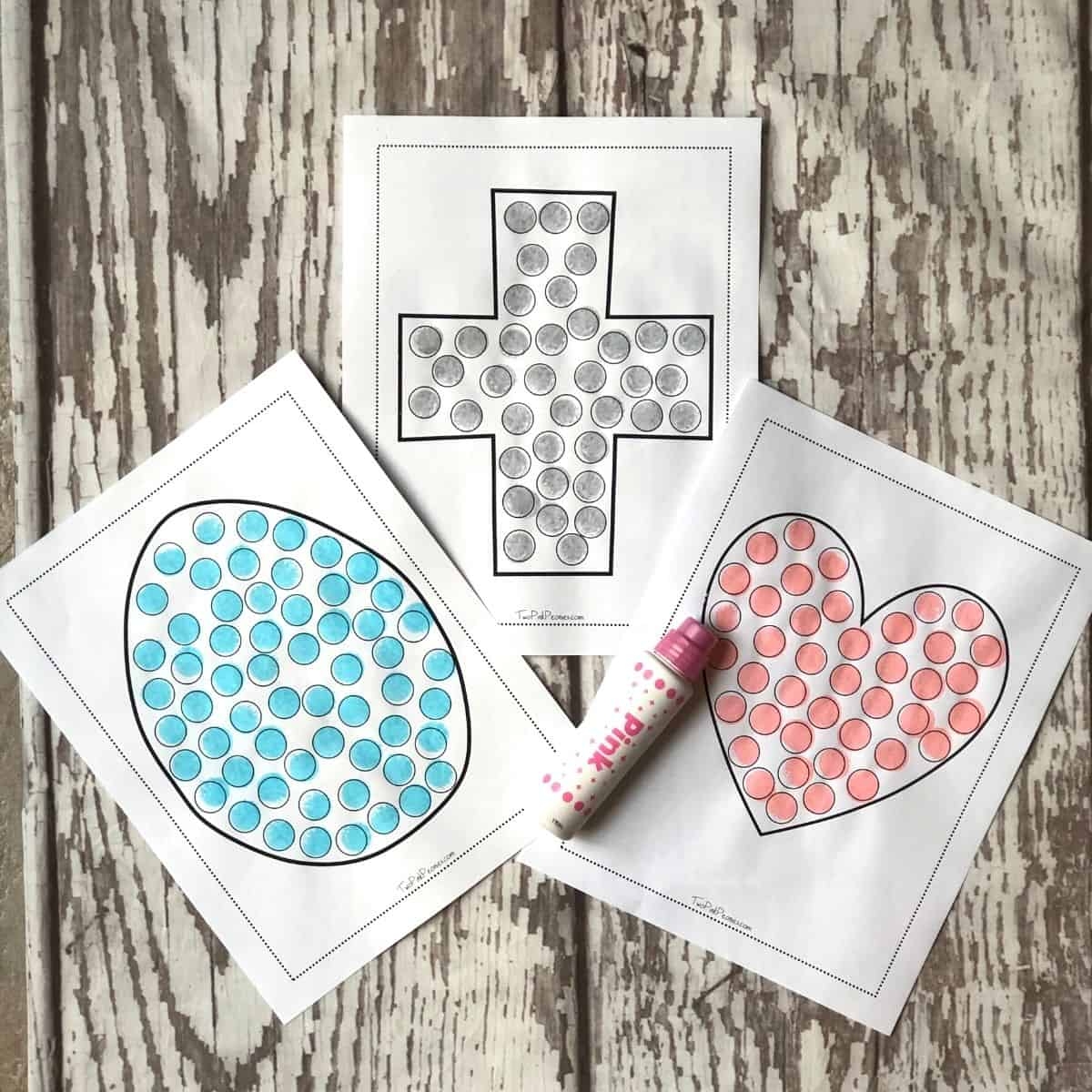 Easter Dot Marker Printables totally FREE Instant Download 