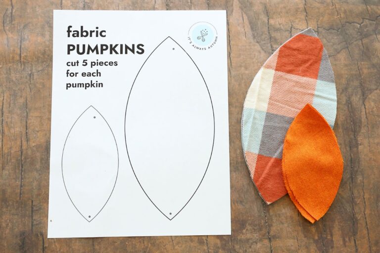 Easy DIY Fabric Pumpkins It s Always Autumn