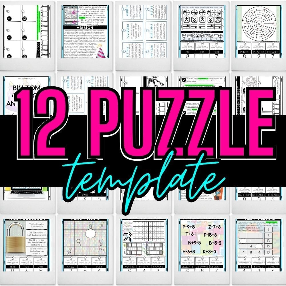 free printable escape room kit pdf