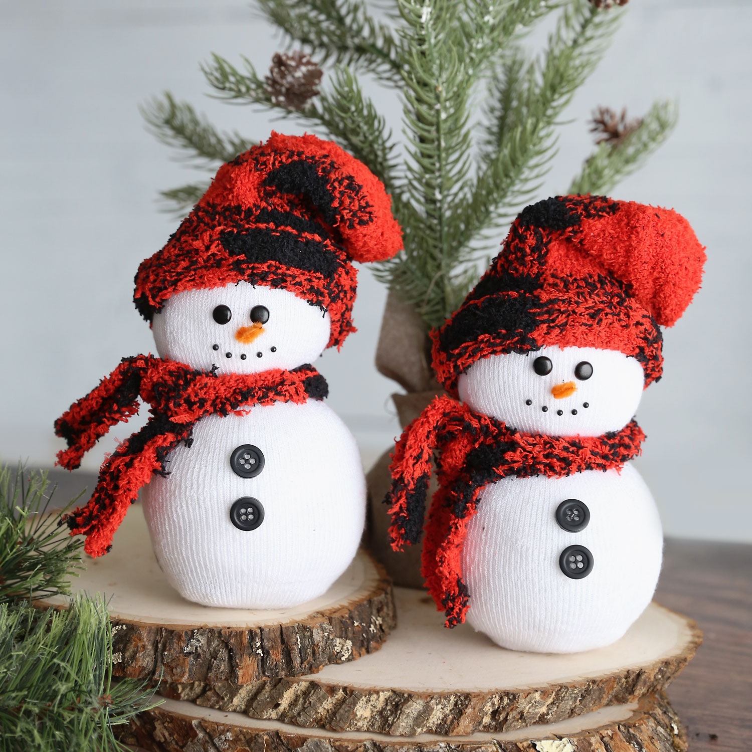 Easy Sock Snowman fun Christmas Craft It s Always Autumn