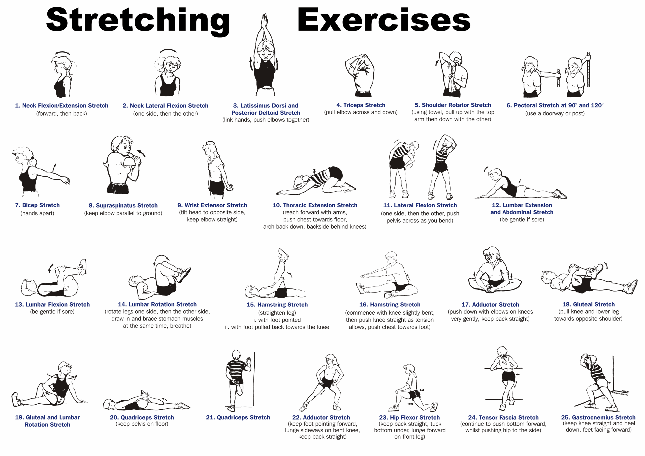 Easy Stretching Routine
