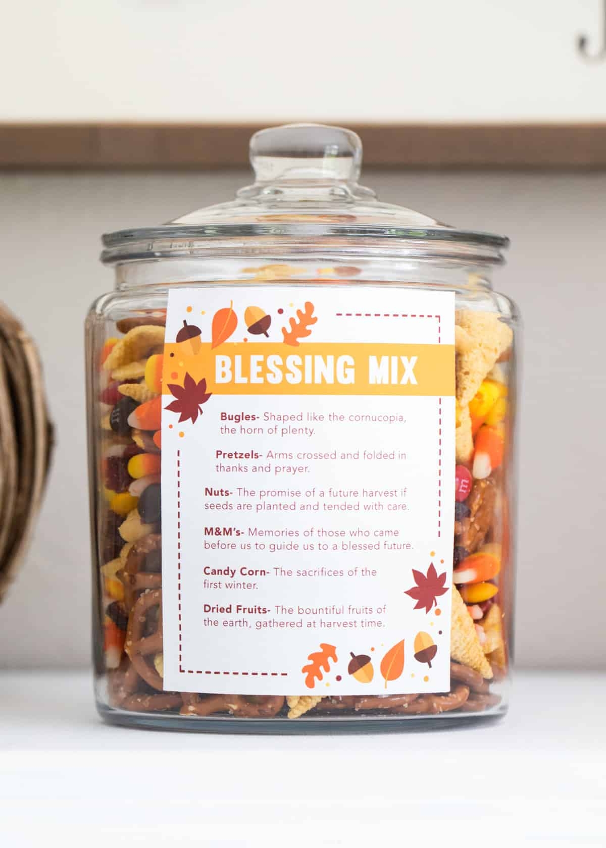 thanksgiving blessing mix printable