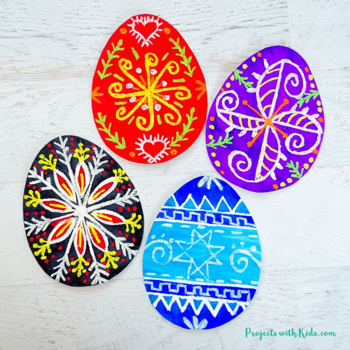 Easy Ukrainian Easter Egg Art Project Projects With Kids