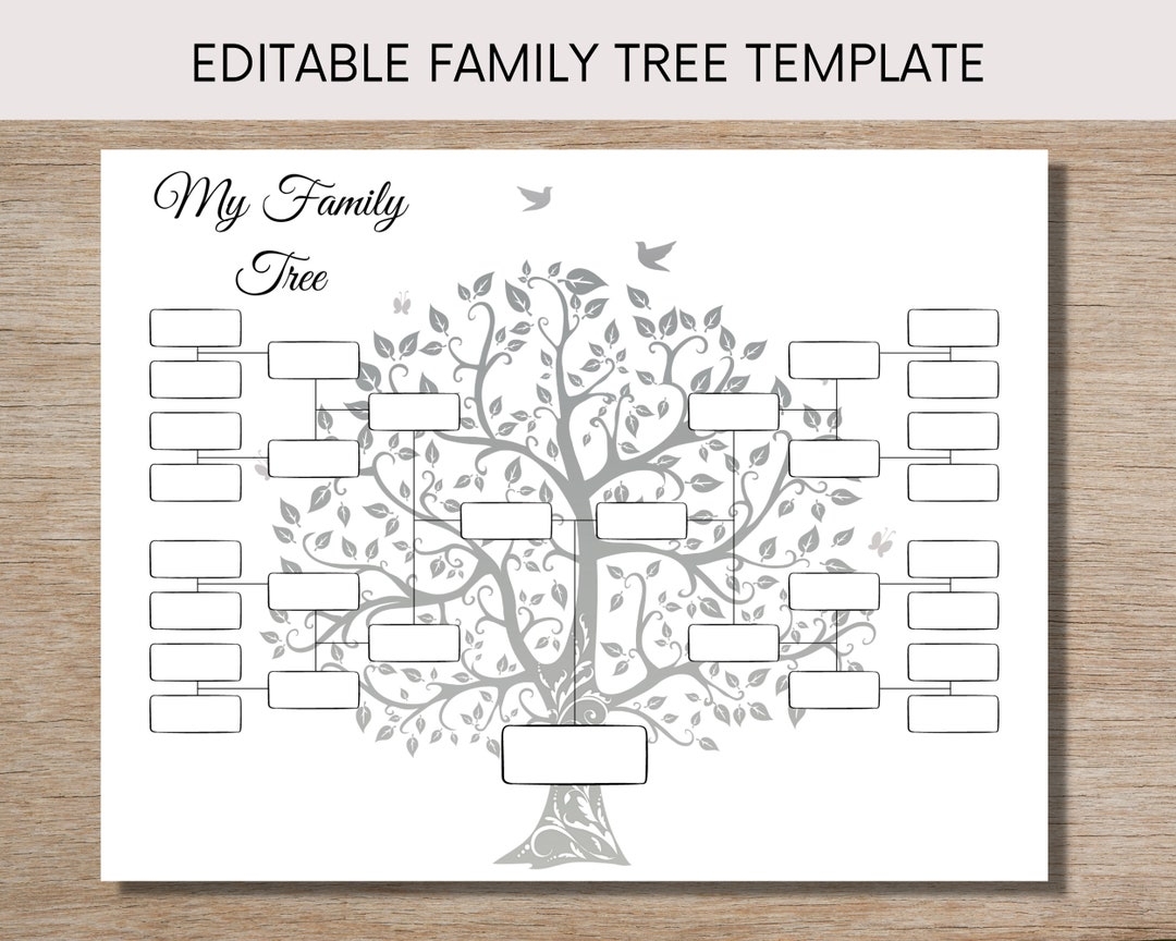 printable family tree maker