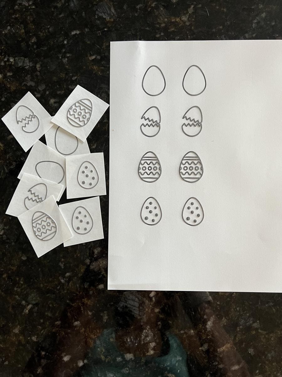 Eggs citing Tactile Graphic Activities Perkins School For The Blind